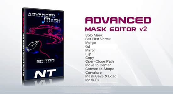 AE脚本-高级mask遮罩编辑控制工具 Advanced Mask Editor V2.3插图
