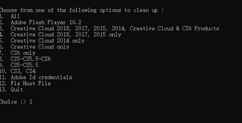 Adobe软件残留清理工具Adobe Creative Cloud Cleaner Tool-3