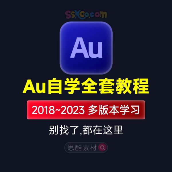 AU全套入门学习中文视频教程