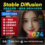 Stable Diffusion 2024(史上最全)：Ai绘画AIGC最新安装包SD模型/插件/学习教程远程安装下载