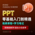 PPT制作教程:PowerPoint入门到精通课程 + 幻灯片设计技巧缩略图 PPT制作教程:PowerPoint入门到精通课程 + 幻灯片设计技巧