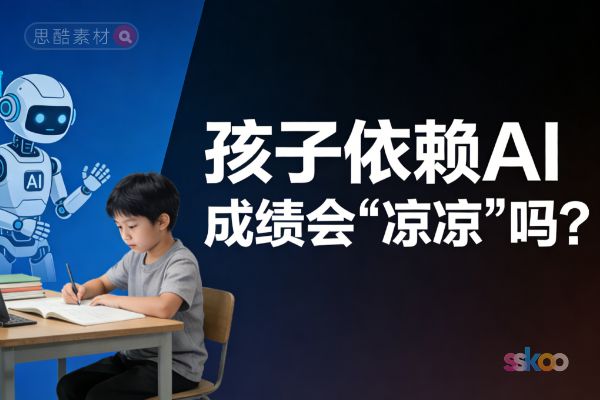 📝 孩子依赖AI完成作业，成绩会“凉凉”吗？