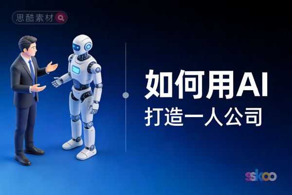 2026年中小团队/个人如何用AI打造“一人公司”，实现轻资产创业？