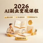 AI副业变现课程：热点书单、快速打造赚钱、知识产品