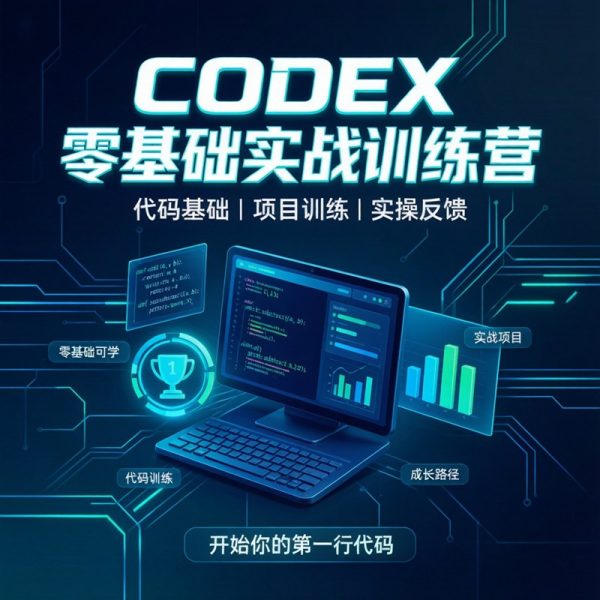 Codex零基础实战 | 从安装部署到高阶工作流，一步步带你成为实操高手