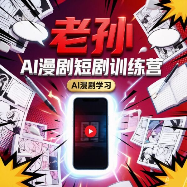 AI漫剧短剧全能教学/一站式AI漫剧短剧创造营 · 从灵感到成片
