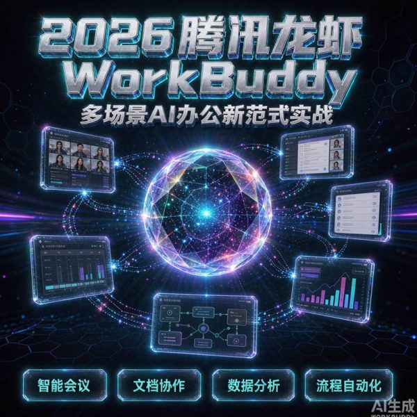2026腾讯 WorkBuddy · 高效率多场景 AI 办公新范式实战