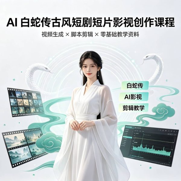 027-古风AI短剧影视创作实战：用ChatGPT+DeepSeek+Seedance 2.0，零基础复刻《白蛇传》级国风大片！